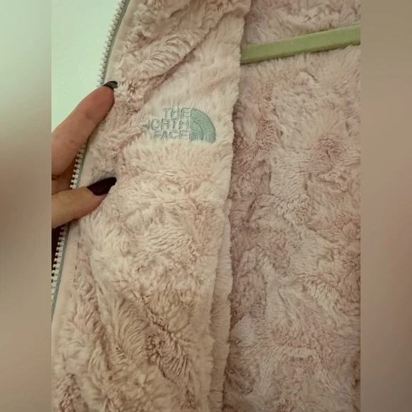 LA1. The North Face Girl’s Reversible Fur Puffer Coat Jacket Ski - Picture 5 of 7